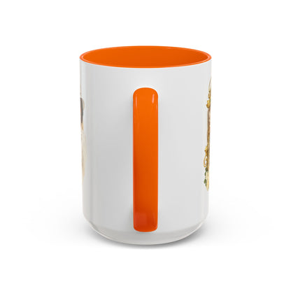 First Lady Inspirational Coffee Mug — "Blessed & Highly Favored" Accent Ceramic Mug
