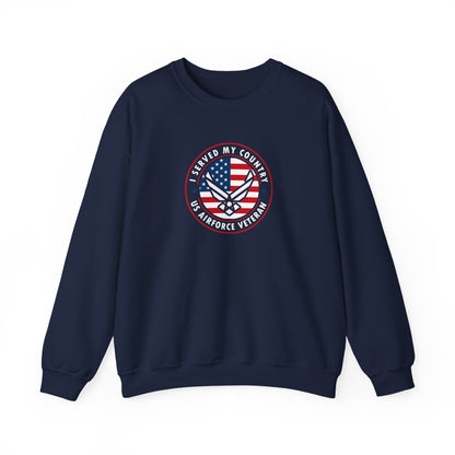 I Served My Country US Airforce Veteran Sweatshirt