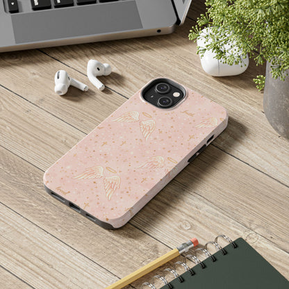 Faith & Grace Angels Phone Case | Christian floral iPhone Case