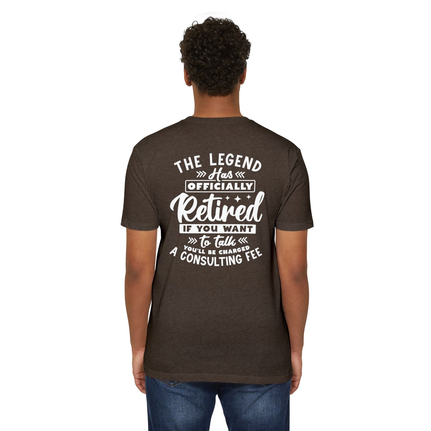 Retired Legend T-Shirt — "The Legend Has Officially Retired" Funny Retirement Tee