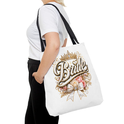 Bride Tote Bag — Bridal Shower, Bachelorette & Wedding Day Gift