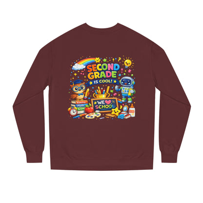 Second Grade Is Cool Sweatshirt – Cute School Kids Crewneck