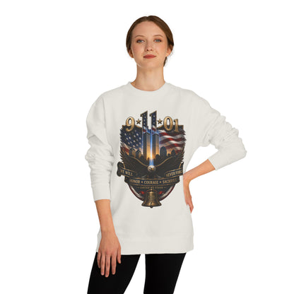 9/11 Memorial Sweatshirt — We Will Never Forget Tribute Crewneck