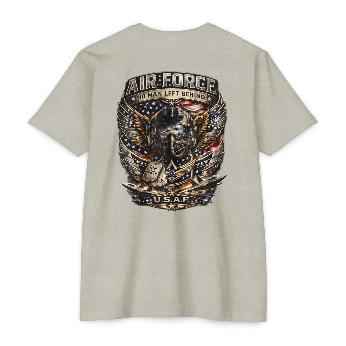 Air Force "No Man Left Behind" Graphic T-Shirt