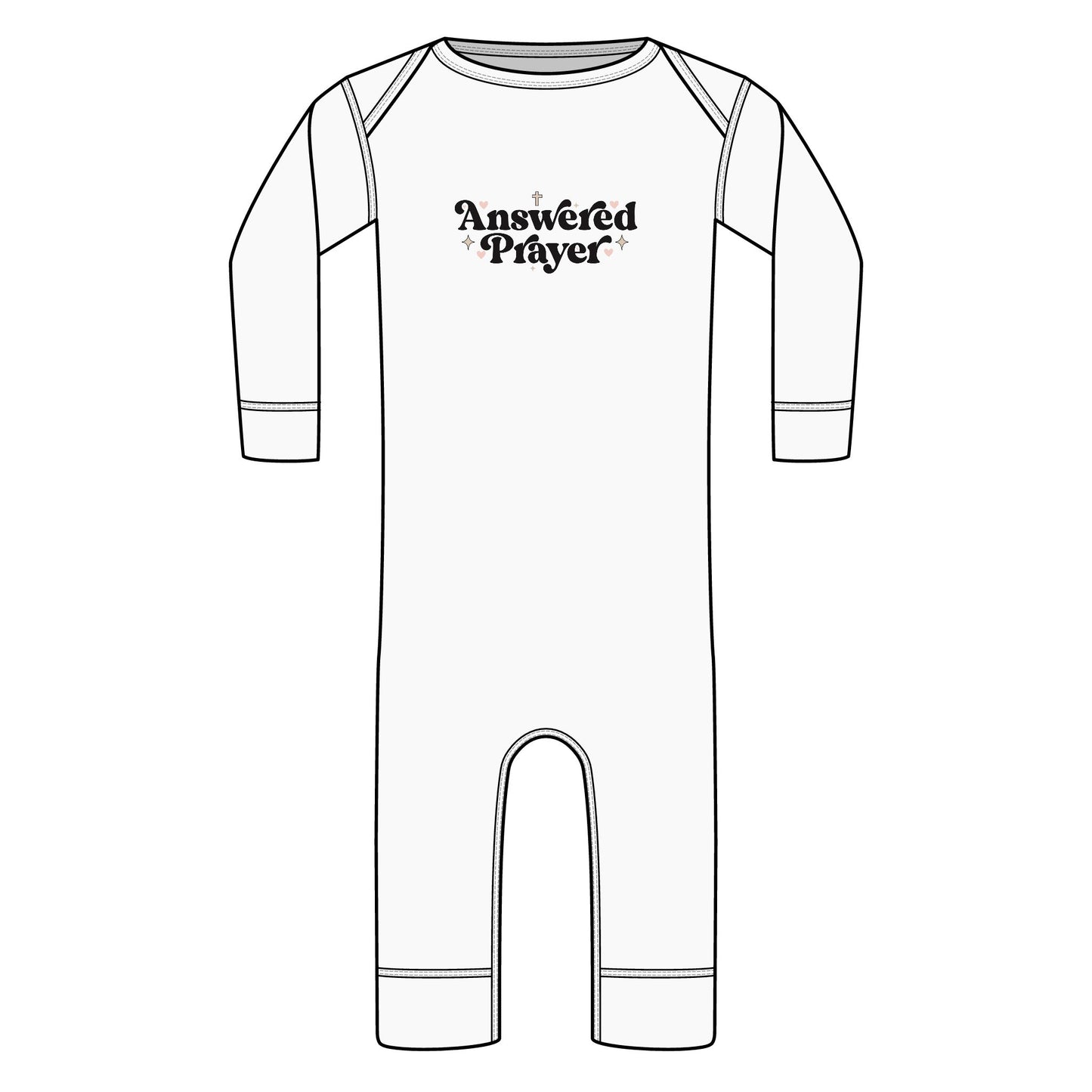 Infant Long Legged Baby Rib Bodysuit