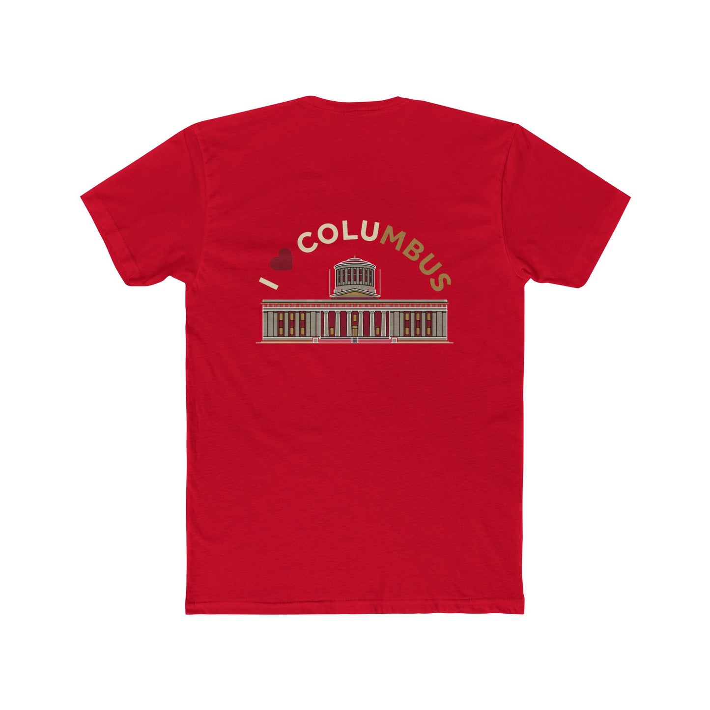 I  Columbus Crew T‑Shirt — Columbus Skyline City Landmark Tee