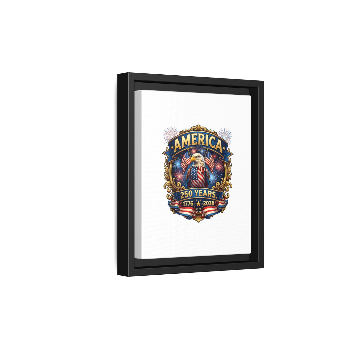 Matte Canvas, Framed (Multi-color)