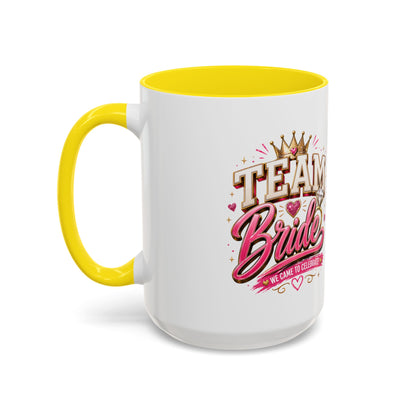 Team Bride Coffee Mug — 'Team Bride' Bachelorette Accent Mug (11/15oz)