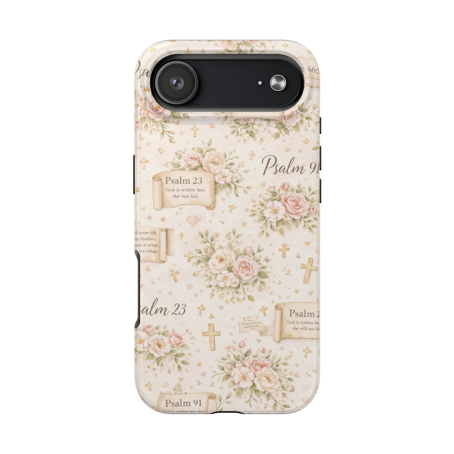 God Is Within Her Phone Case | Christian Floral iPhone Case