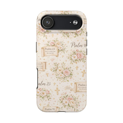God Is Within Her Phone Case | Christian Floral iPhone Case