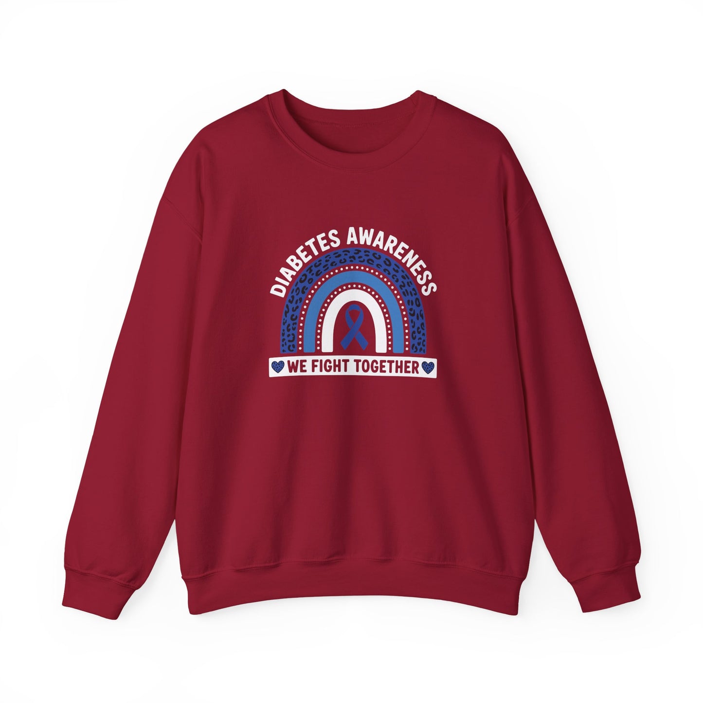 Diabetes Awareness We Fight Together Sweatshirt