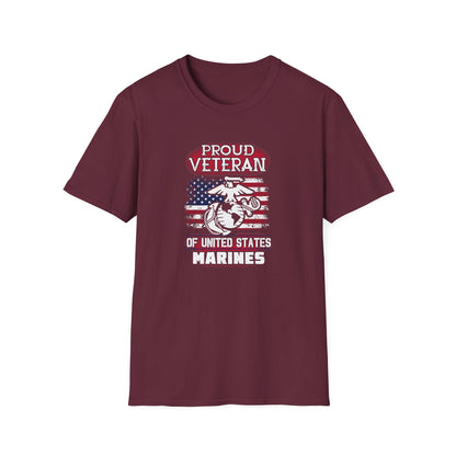 Proud Veteran of United States Marines T-Shirt