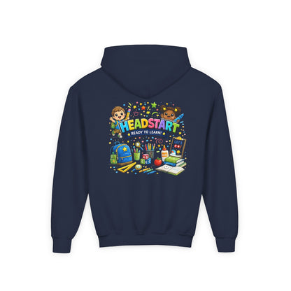 Head Start Kids Hoodie – 'Ready to Learn' Back-to-School Youth Sweatshirt