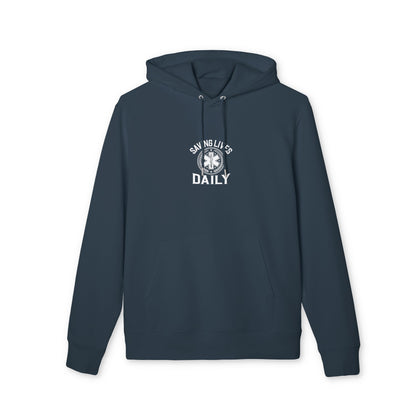 Daily Sangha Hoodie — 'Sangha Is Daily' Zen Buddhist Meditation Pullover