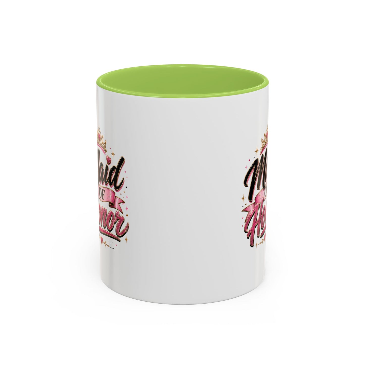Maid of Honor Accent Coffee Mug — Bridal Party Gift (11/15oz)