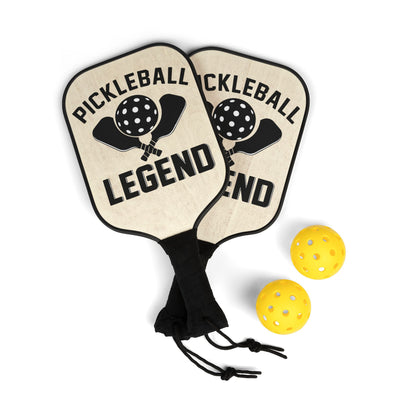 Pickleball Paddle Set — "Pickleball Legend" Paddle & Ball Kit