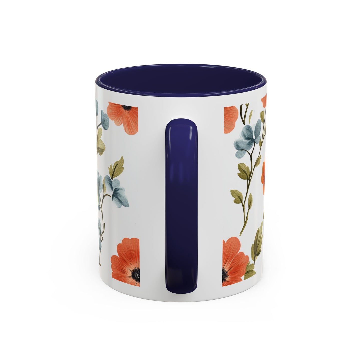 She Held My Hand Forever Floral Coffee Mug