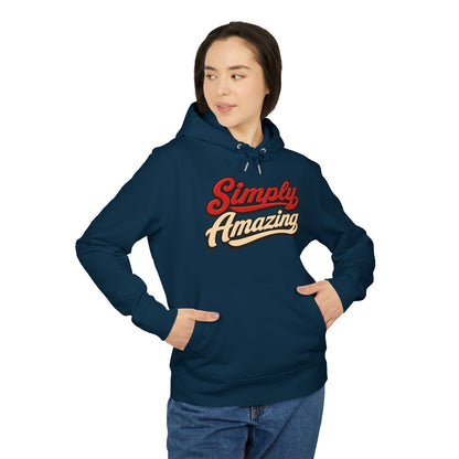 Simply Amazing Hoodie — Retro Script Graphic Pullover