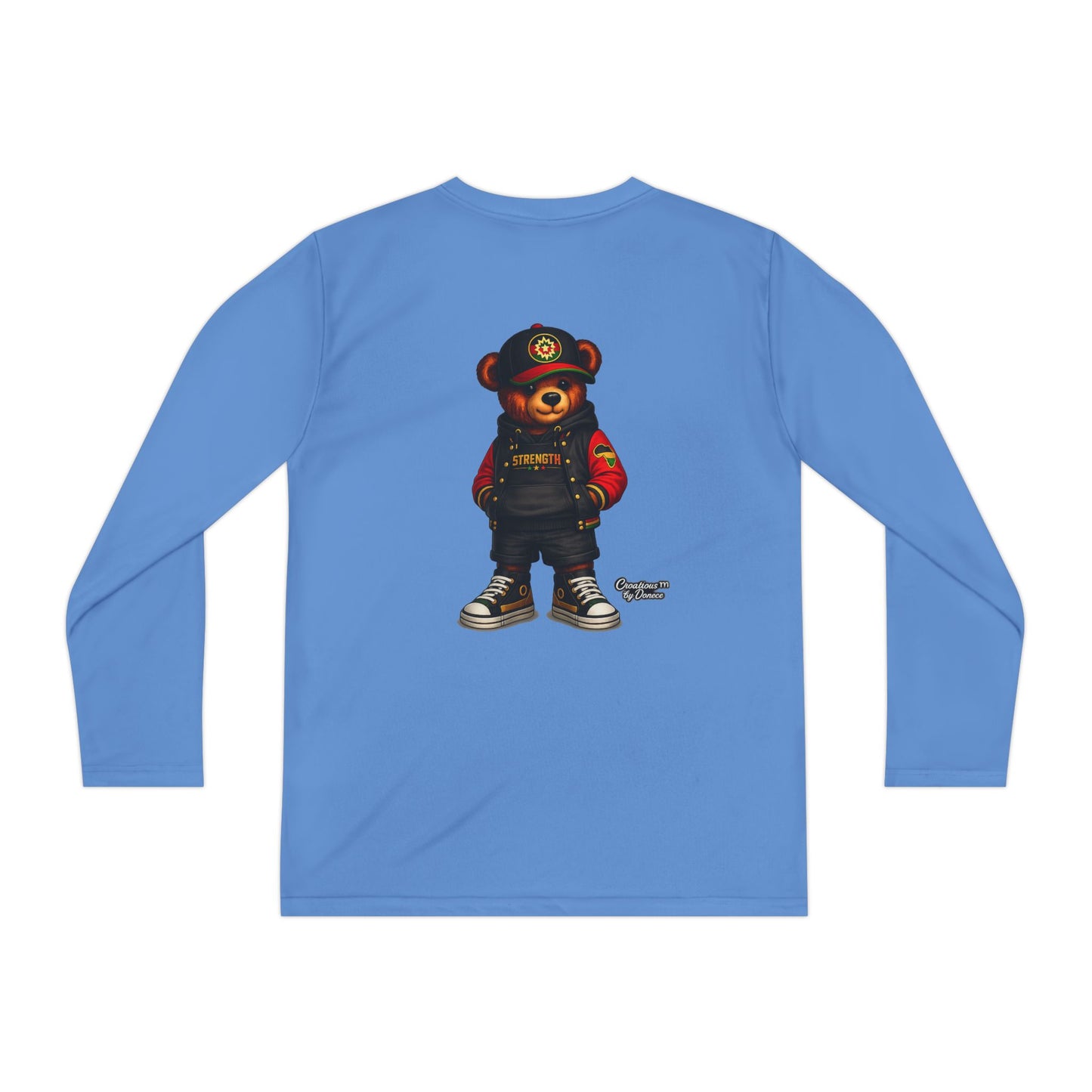 Youth Long Sleeve Tee — Urban Bear Graphic
