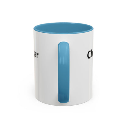 Coffee Mug — “Checking My Blood Sugar Like It’s My Job” Accent Mug (11/15 oz)