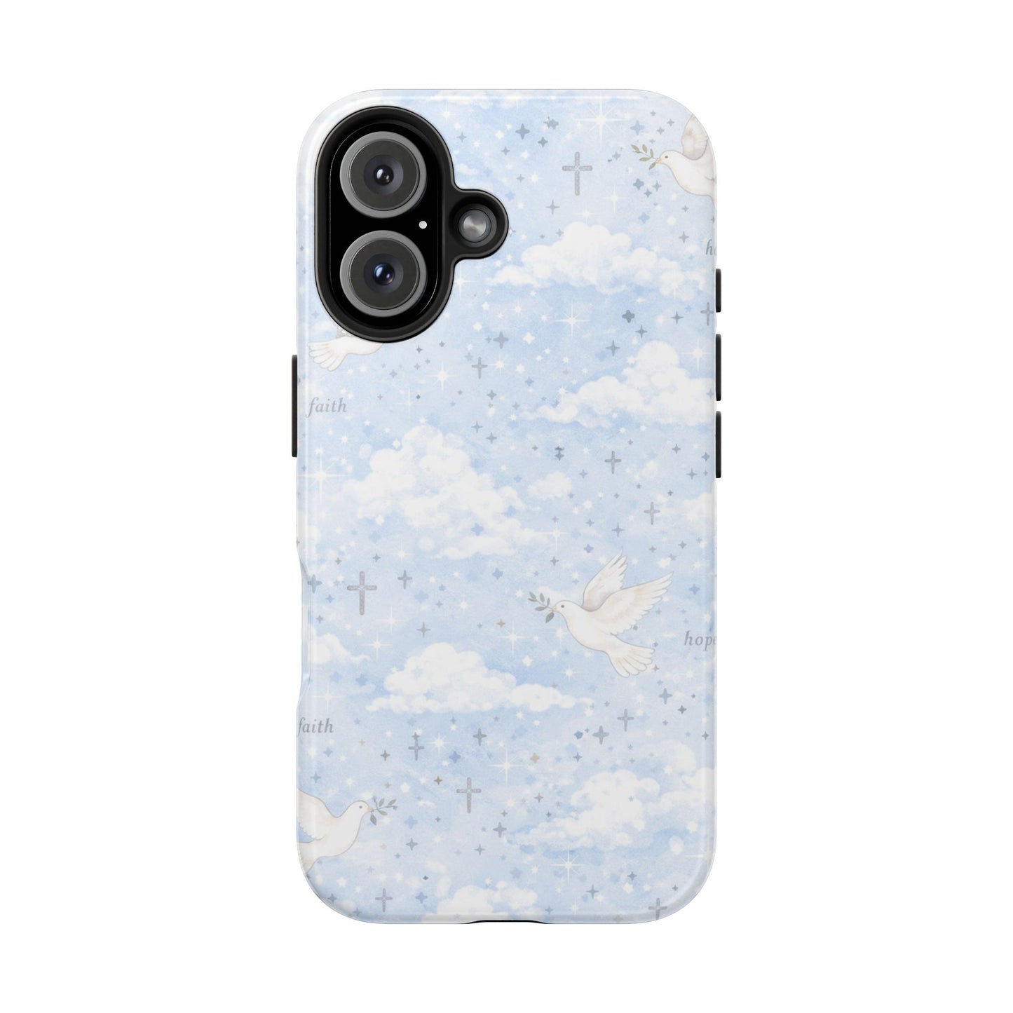Hope Faith Phone Case | Christian floral iPhone Case