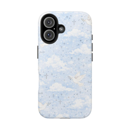 Hope Faith Phone Case | Christian floral iPhone Case