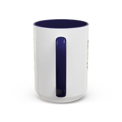 Dad King Lion Coffee Mug — 'Dad: The King' Accent 11/15oz Gift