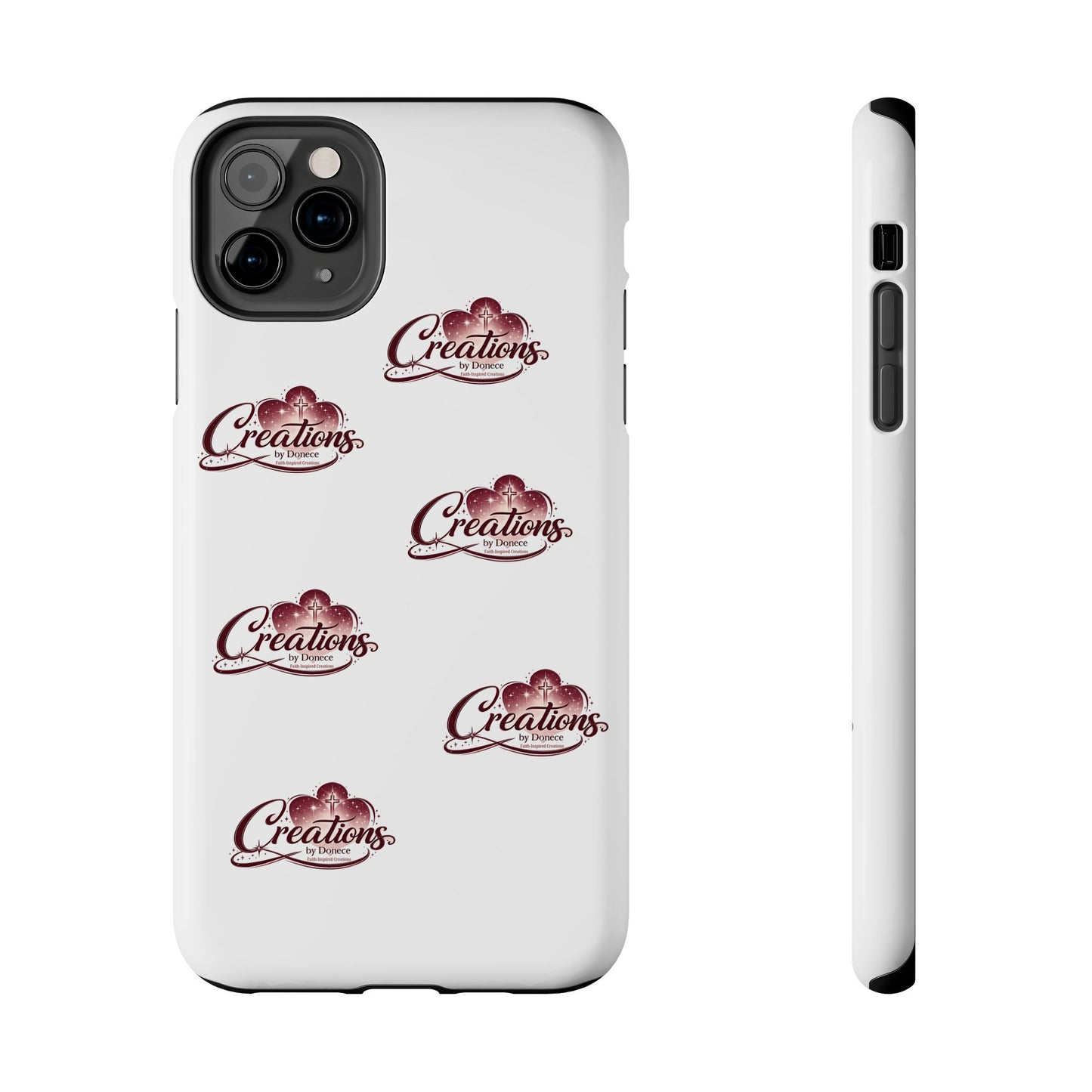 Logo Pattern Tough Phone Case — Creations Repeat Design
