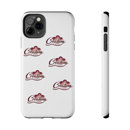 Logo Pattern Tough Phone Case — Creations Repeat Design