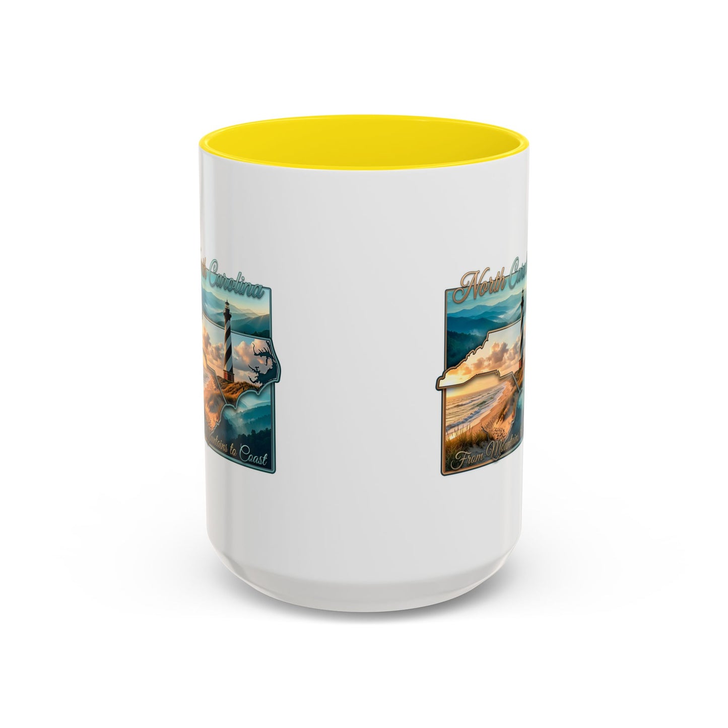 Coastal Lighthouse Coffee Mug – From Mountains to Coast Accent Mug