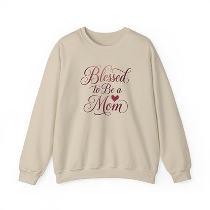 Blessed to Be a Mom Crewneck Sweatshirt
