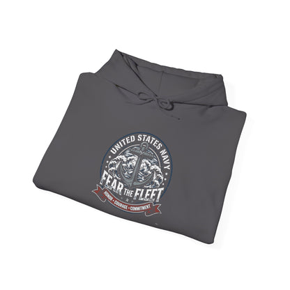 United States Navy Fear the Fleet Hoodie