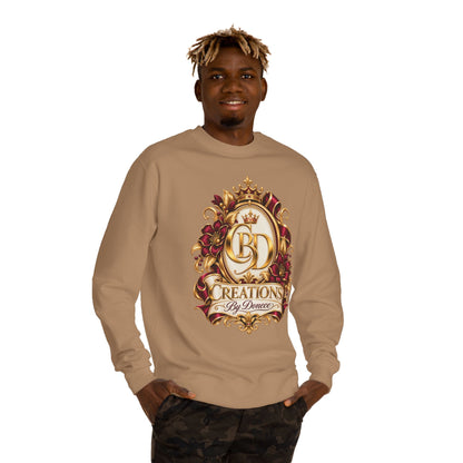 Creations By Denece Gold Emblem Sweatshirt