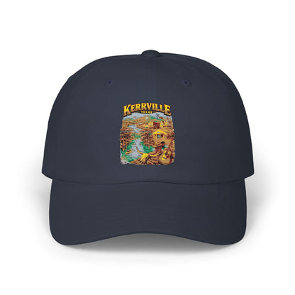 Dad Cap — Vintage Golden Lion Patch Graphic