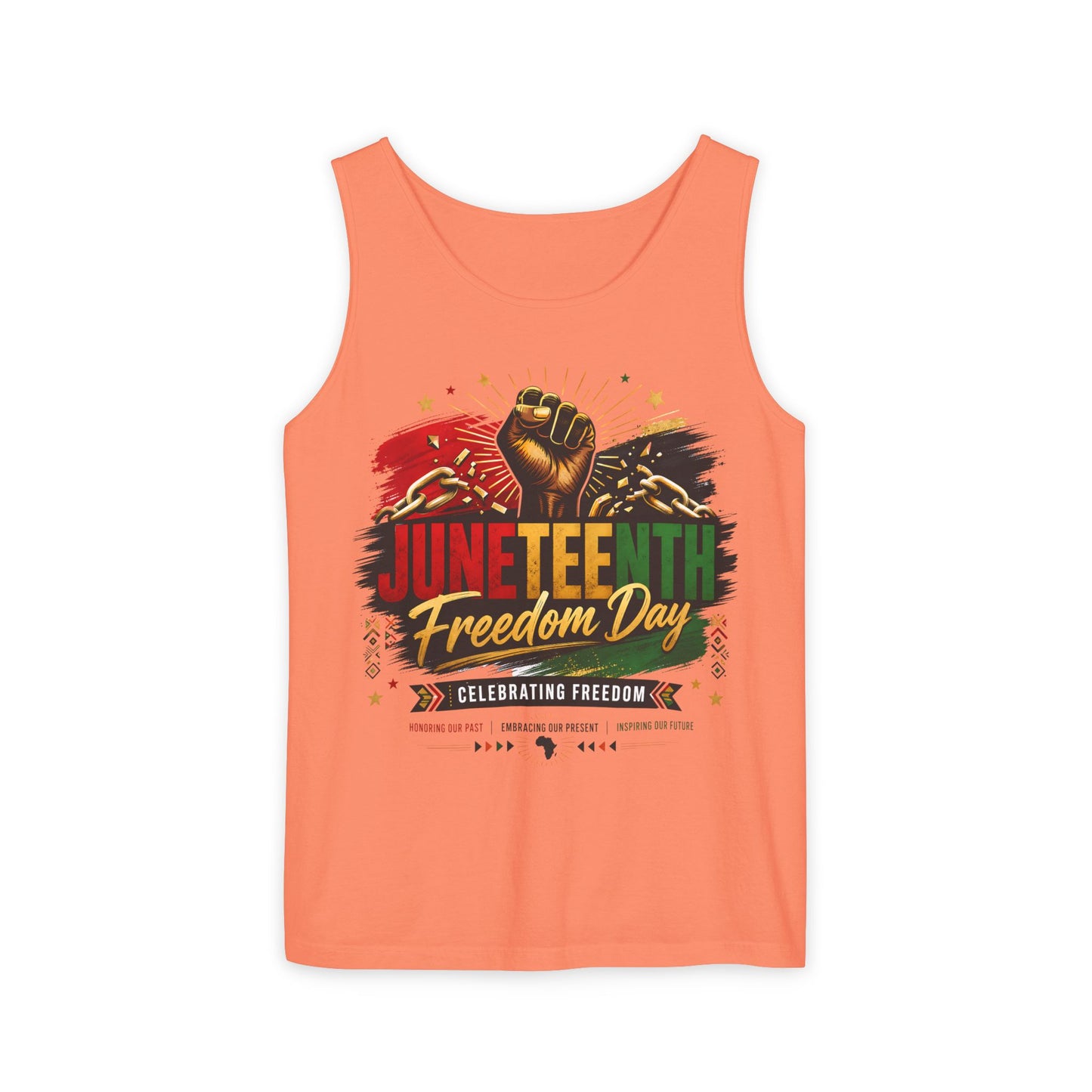 Juneteenth Freedom Day Tank Top — Celebrating Freedom Graphic