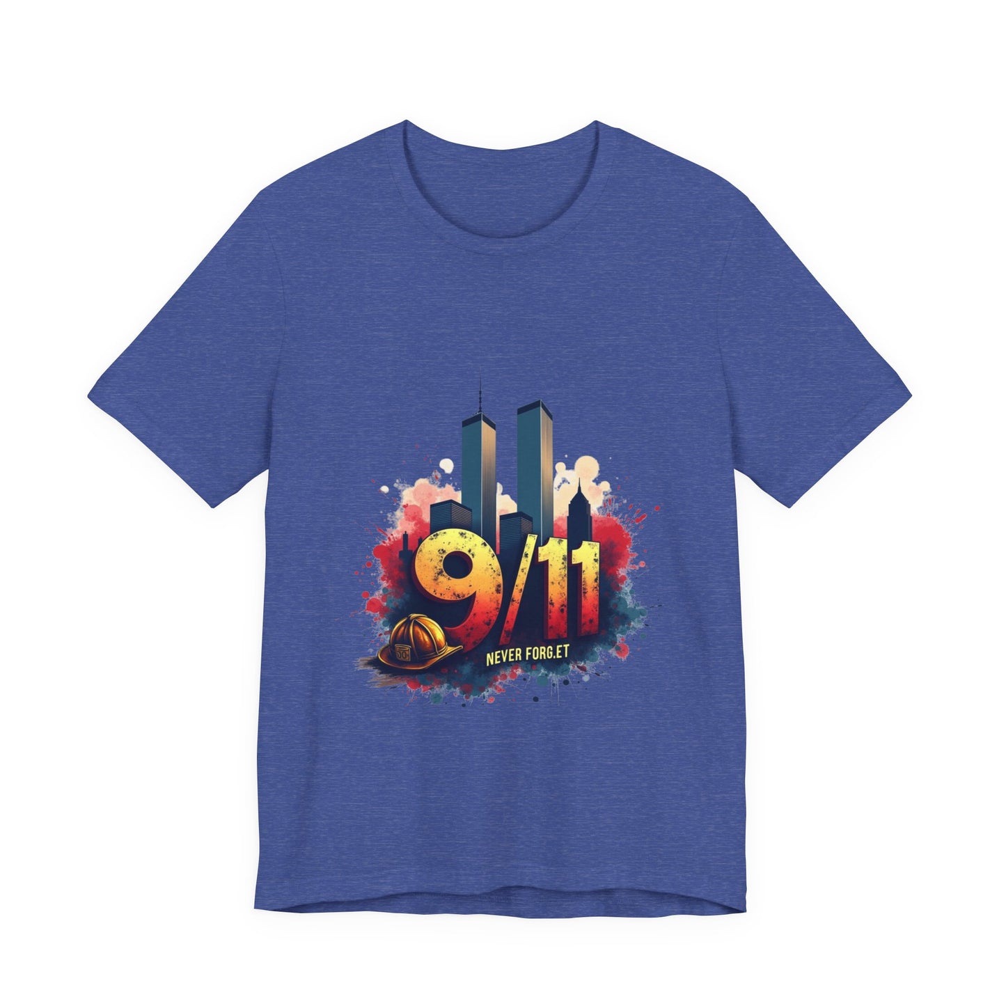 9/11 Memorial T-Shirt — Never Forget Tribute Tee