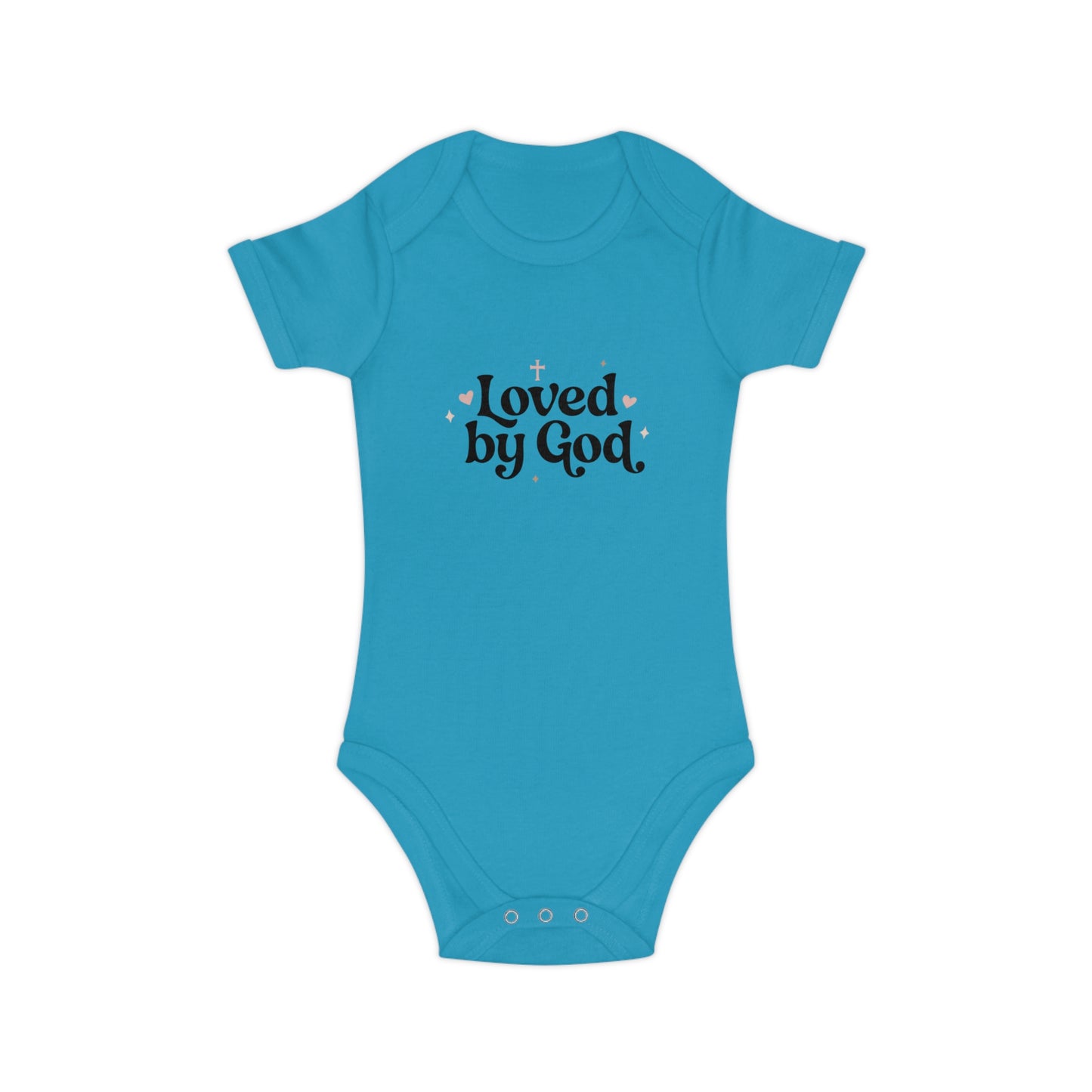 Loved by God Baby Bodysuit - Christian Infant Onesie