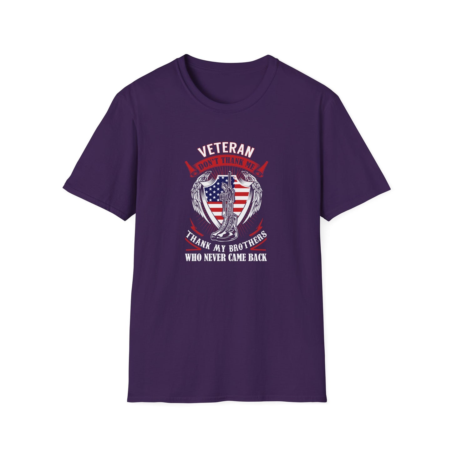 Veteran Tribute  Thank My Brothers Who Never Came Back T‑Shirt