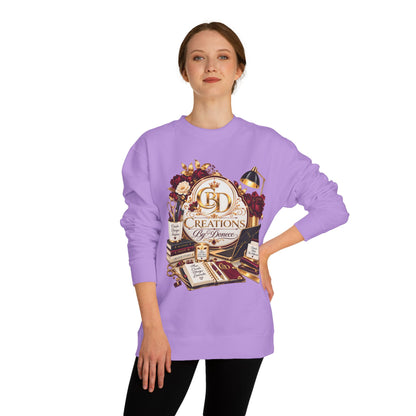 Crewneck Sweatshirt — Vintage Desk Creations Logo