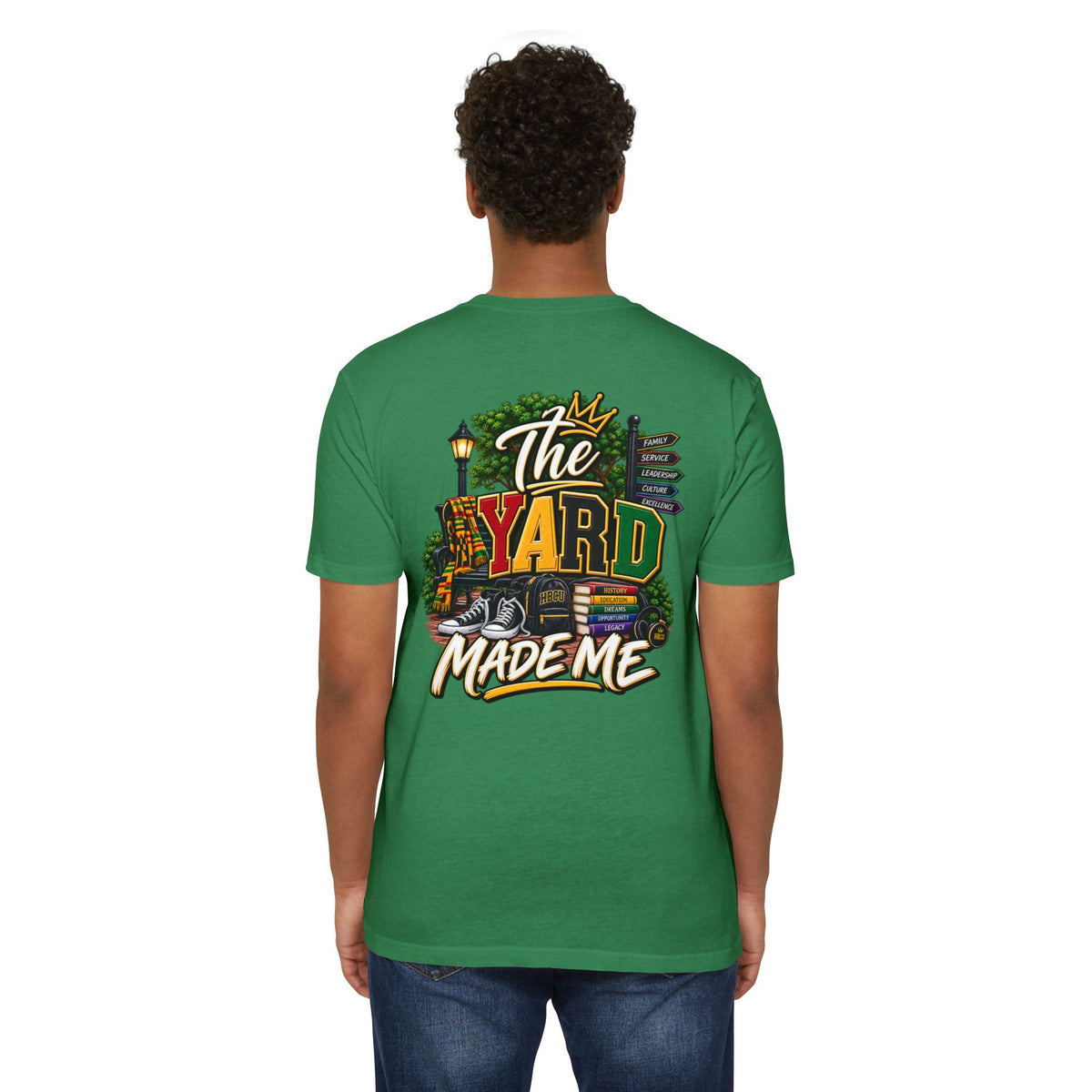 The Yard Made Me T-Shirt — Retro Urban Streetwear Tee