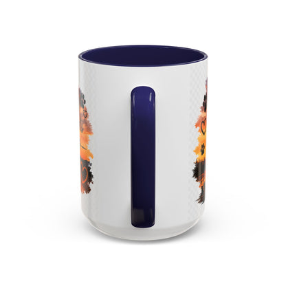 Dog Lover Coffee Mug - "A True Friend Leaves Paw Prints on Your Heart" Accent Mug (11/15oz)