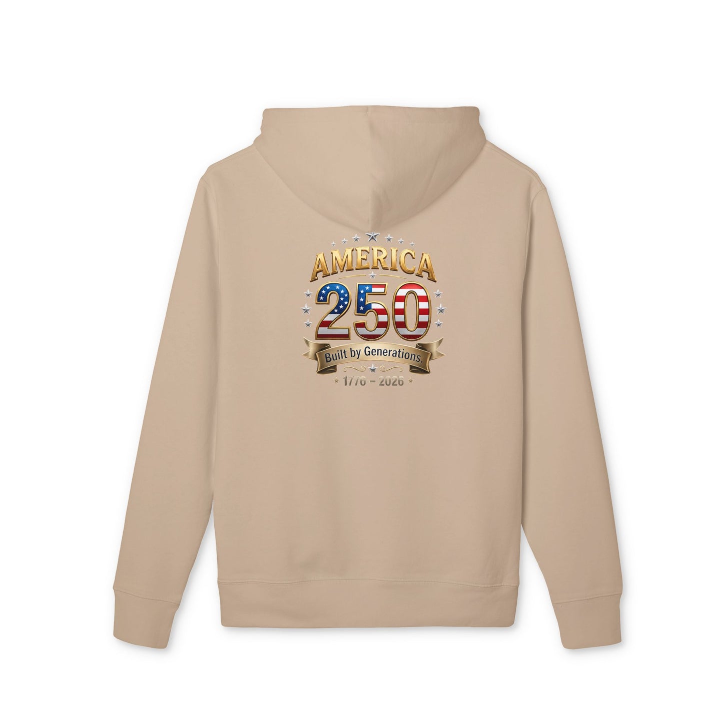 America 250 Hoodie — Patriotic 1776–2026 Anniversary Sweatshirt