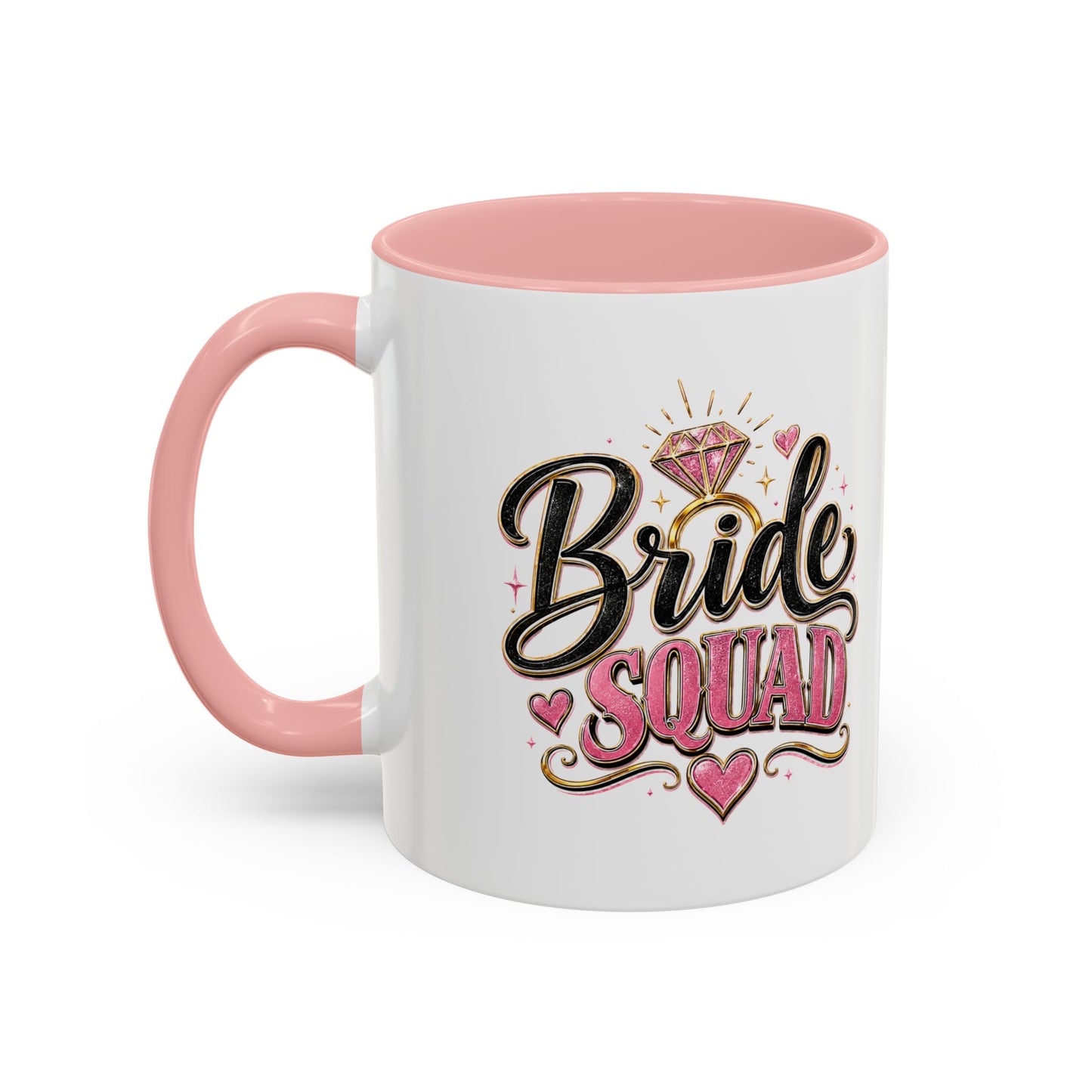 Bride Squad Coffee Mug — Bachelorette Party Gift, Bridal Shower Accent Mug