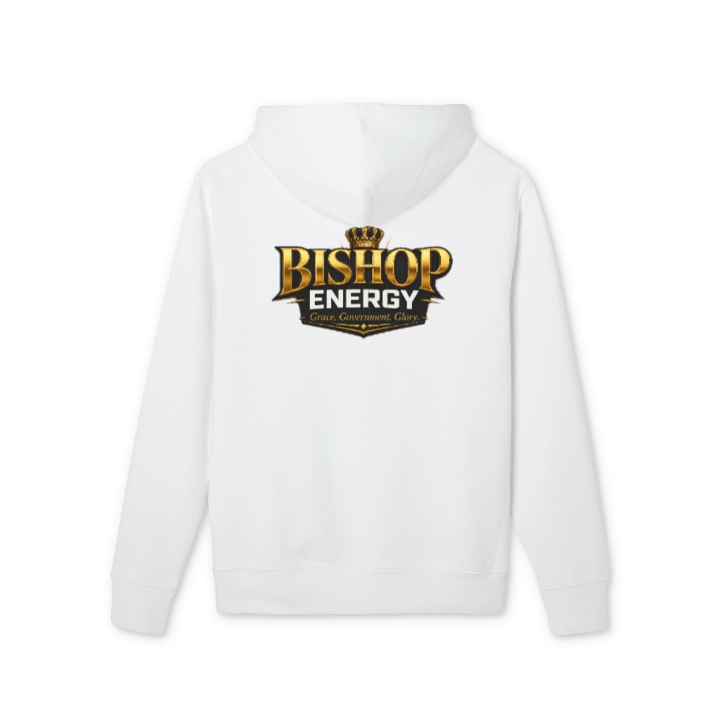 Bishop Energy Hoodie — Gold Crown Logo Pullover
