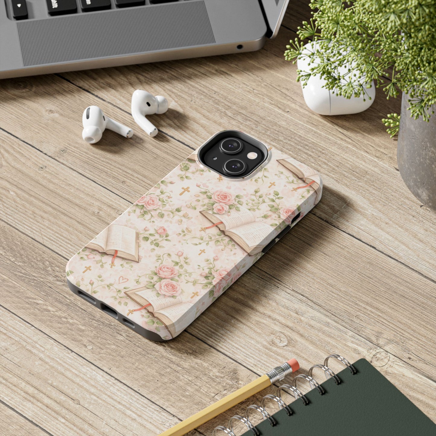 Blooming Blessings Phone Case | Christian Floral iPhone Case