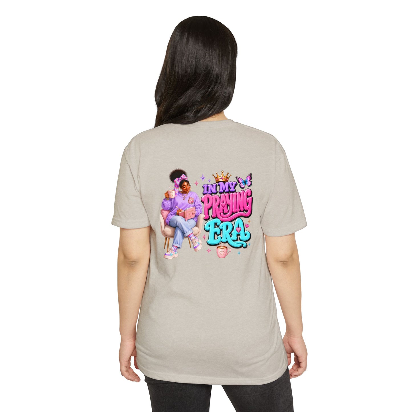 T-Shirt — "In My Praying Era" Feminine Faith Graphic Tee