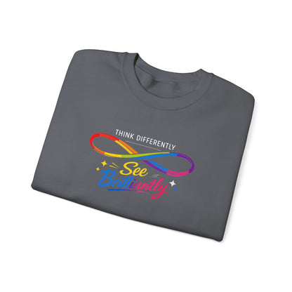 Think Differently See Brilliantly Sweatshirt