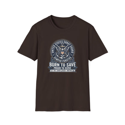 Coast Guard 'Born to Save' T-Shirt