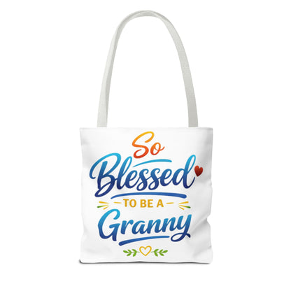 So Blessed to Be a Granny Tote Bag — Gift Tote for New Grandmothers