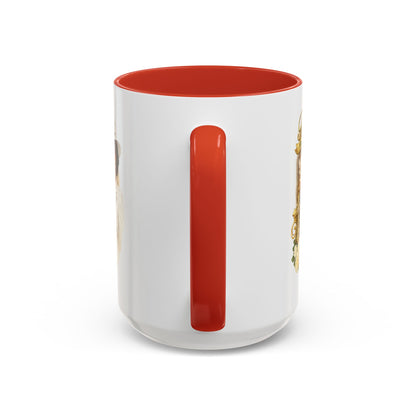 First Lady Inspirational Coffee Mug — "Blessed & Highly Favored" Accent Ceramic Mug